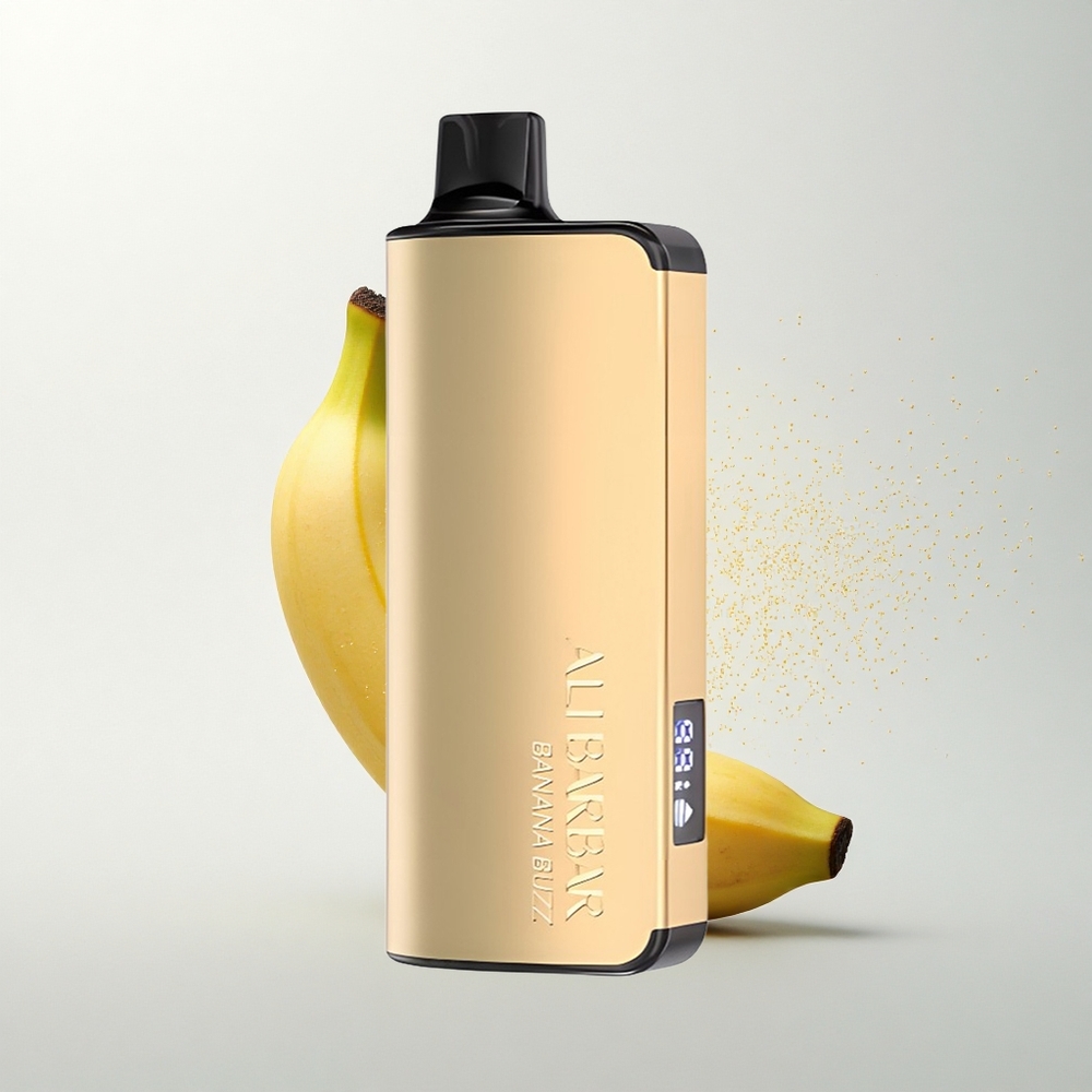 Alibarbar Ingot 9000 Puffs Banána Zümmögés 22ml 2350mAh