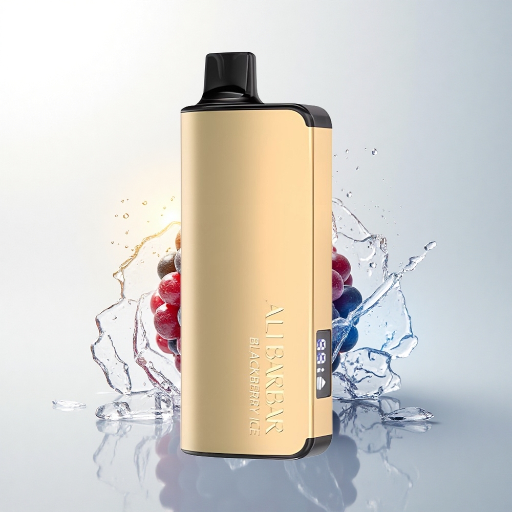 Alibarbar Ingot 9000 Puffs Feketeáfonya Jég 22ml 2350mAh 1.2 Ohm