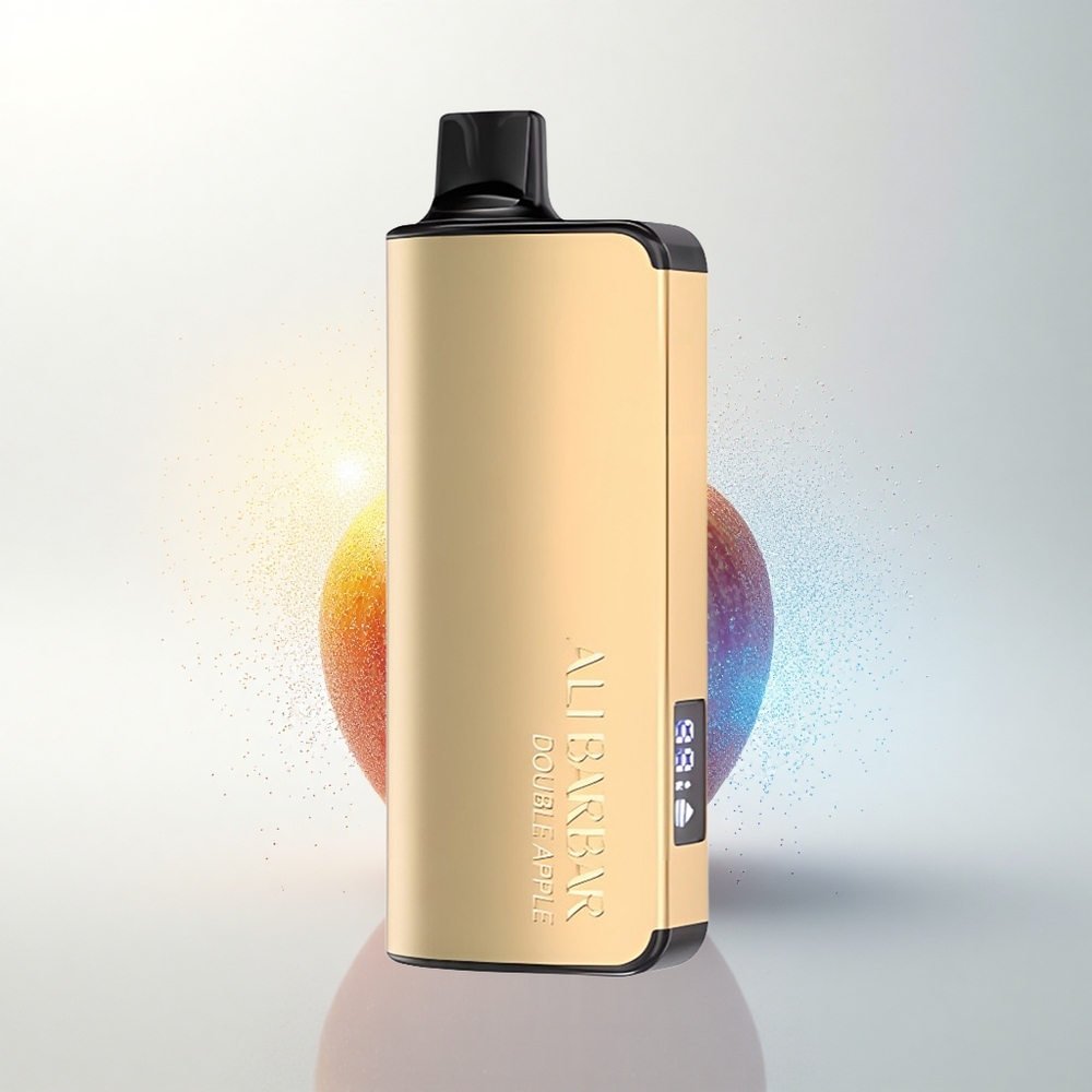 Alibarbar Ingot 9000 Puffs Kettős Alma 22ml 2350mAh LED Kijelző