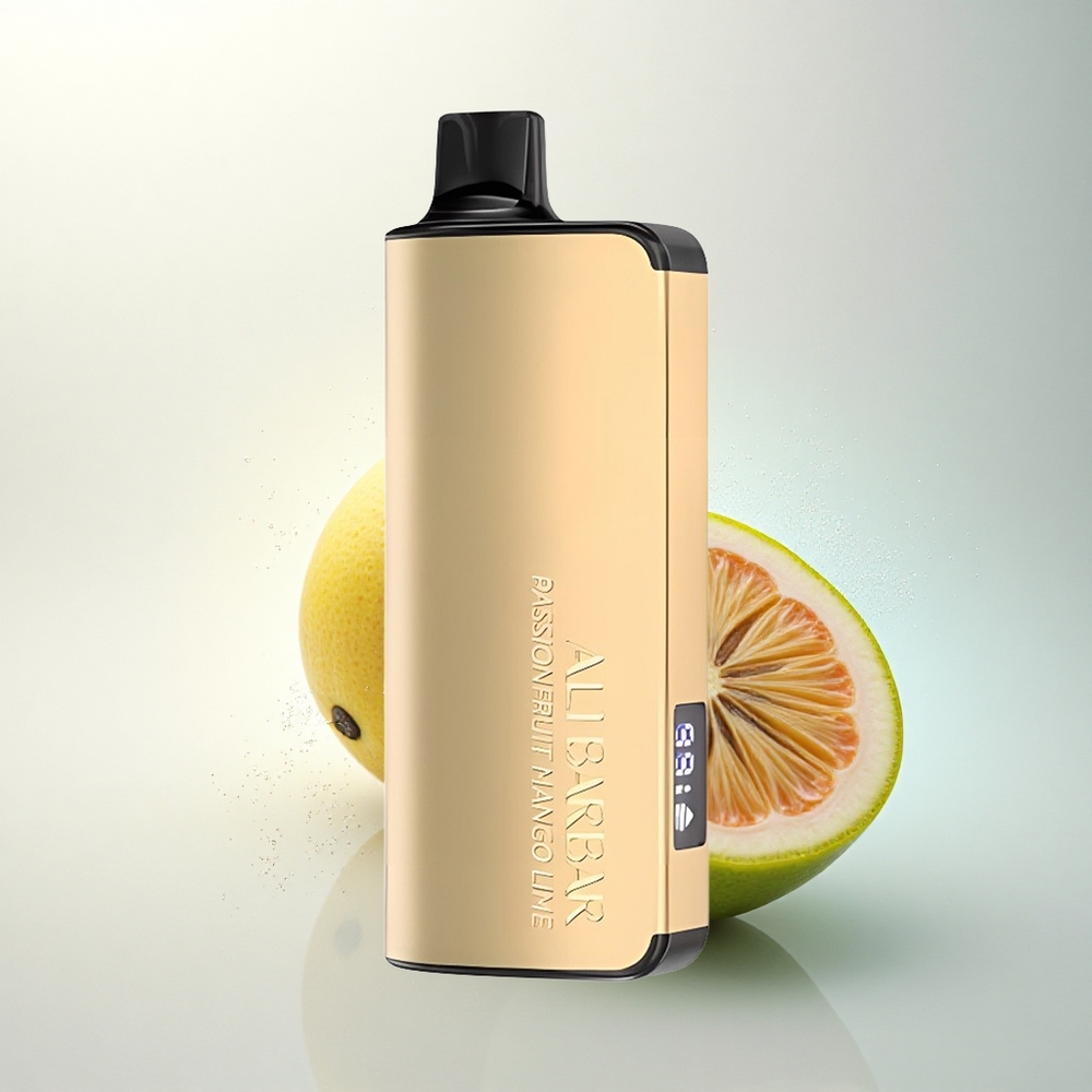 Alibarbar Ingot 9000 Puffs Mangó Márkajáték Lime 22ml LED
