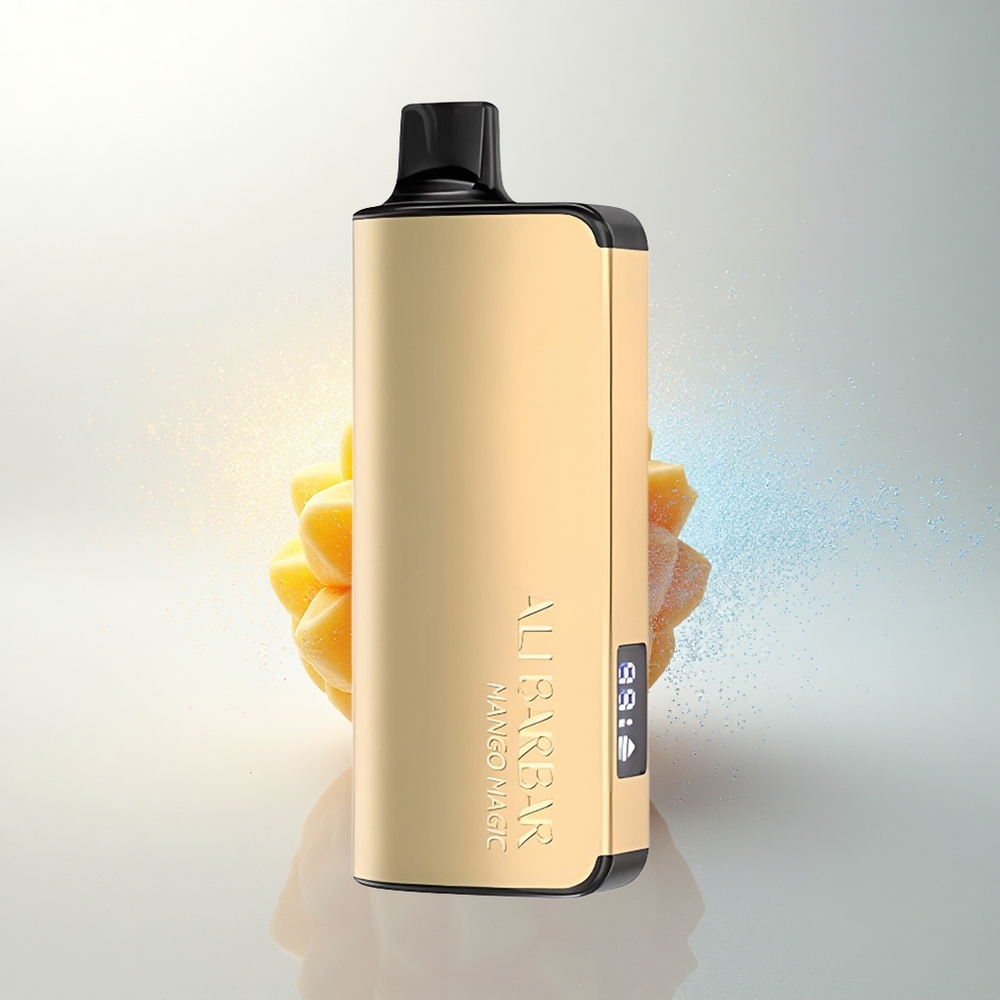 Alibarbar Ingot 9000 Puffs Mangó Varázs 22ml 2350mAh LED