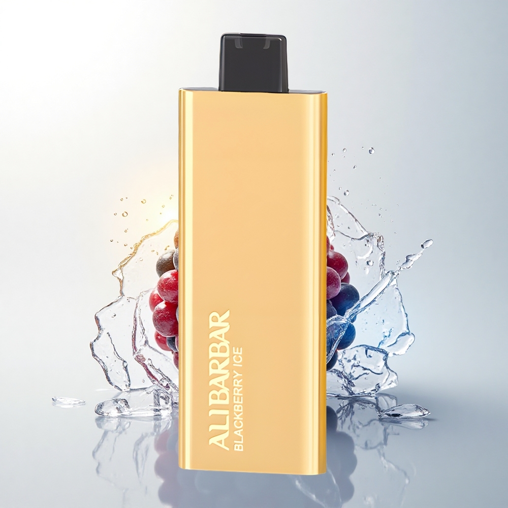Alibarbar Pandora 7000 Puffs FeketeÁfonya Jég 17 ml 1.0 Ohm