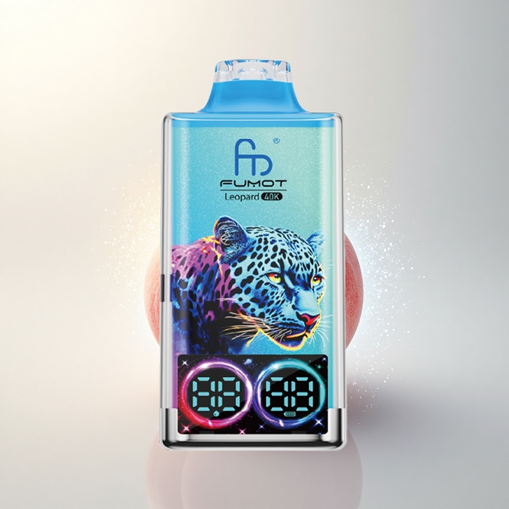 Fumot Leopard 40K Puffs Barackbogyó Dual Mesh 5%