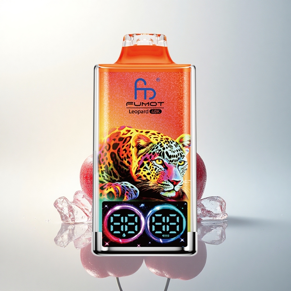 Fumot Leopard 40K Puffs Cseresznye Jég Dual Mesh 5%
