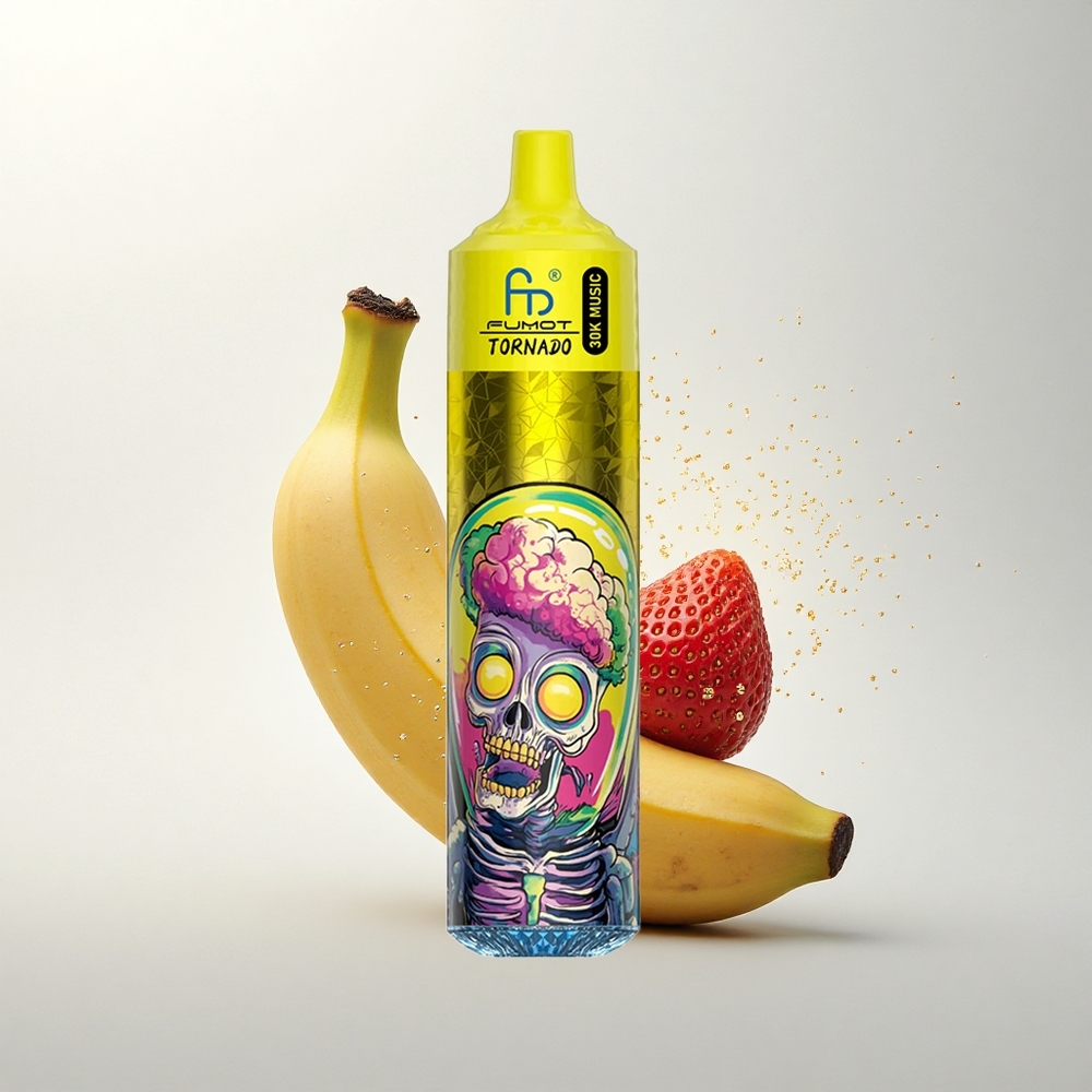 Fumot Randm Tornado 30000 Puffs Banán Eper Mesh 30mL