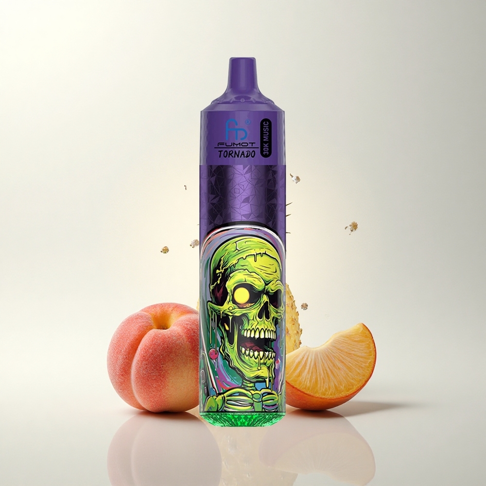 Fumot Randm Tornado 30000 Puffs Barack Mango Ananász 30mL 5% Mesh