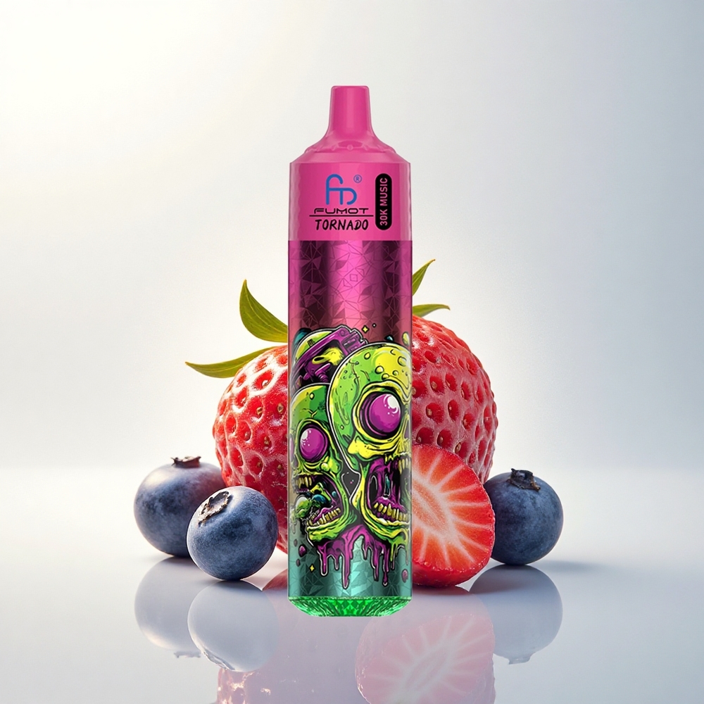Fumot Randm Tornado 30000 Puffs Eper Áfonya 30mL 5% Mesh