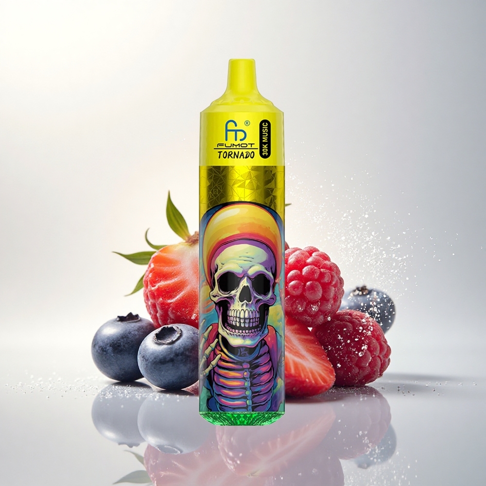 Fumot Randm Tornado 30000 Puffs Eper Áfonya Málna 30mL 5% Mesh