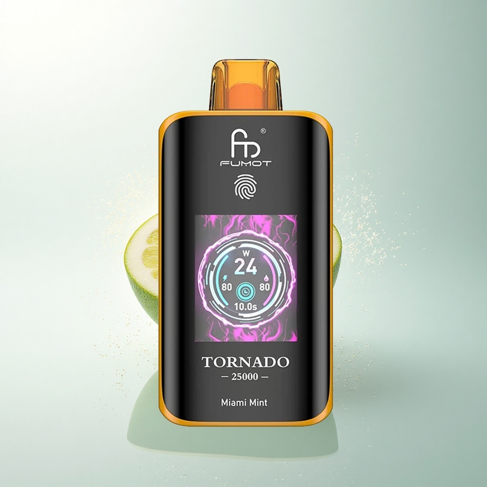Fumot Tornado 25000 Puffs Budapest Párlat HD Képernyő 700mAh 20ml