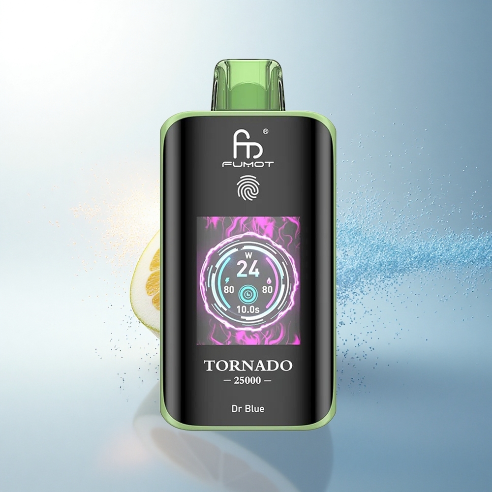 Fumot Tornado 25000 Puffs Dr Kék HD Képernyő 700mAh 20ml