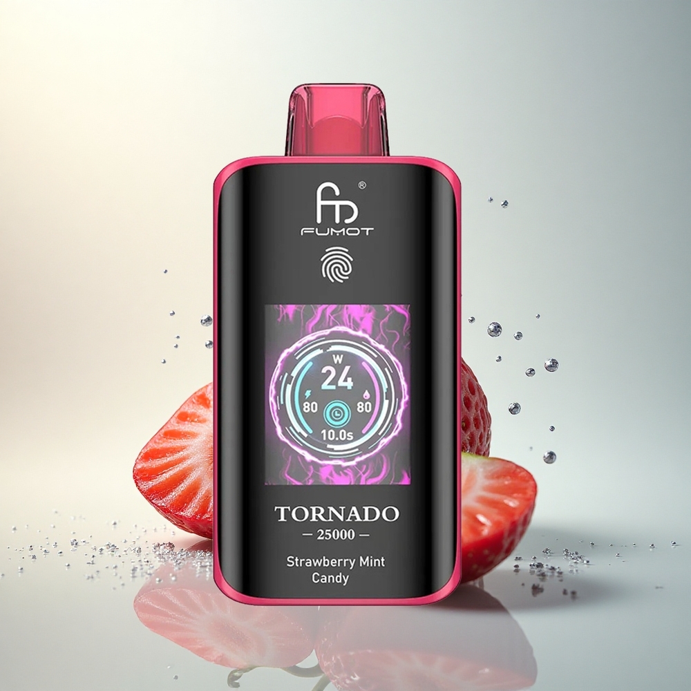 Fumot Tornado 25000 Puffs Epermenta Cukor HD Kijelzős 700mAh