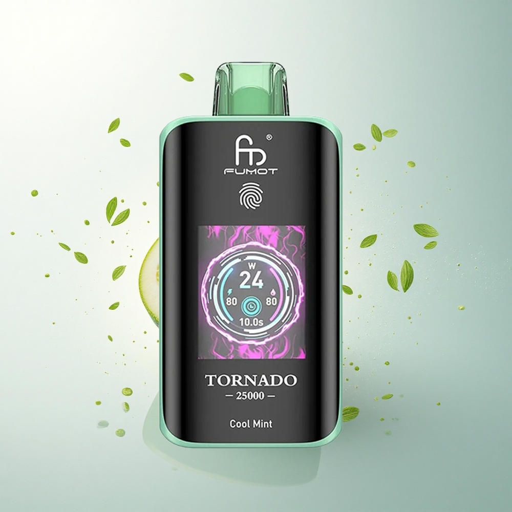 Fumot Tornado 25000 Puffs Hűs Mentol HD Kijelző 700mAh 20ml