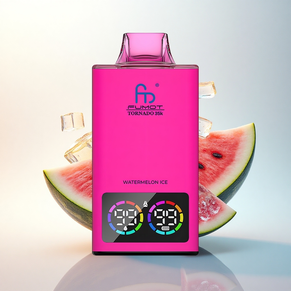 Fumot Tornado 35000 Puffs Görögdinnye Jég Dual Mesh RGB