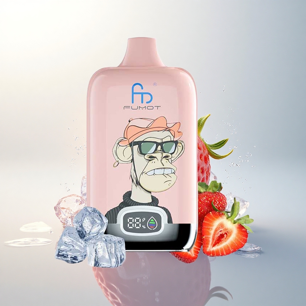 Fumot Tornado Digital Box 12000 Puffs Eperjég Mesh Típus-C 20ml