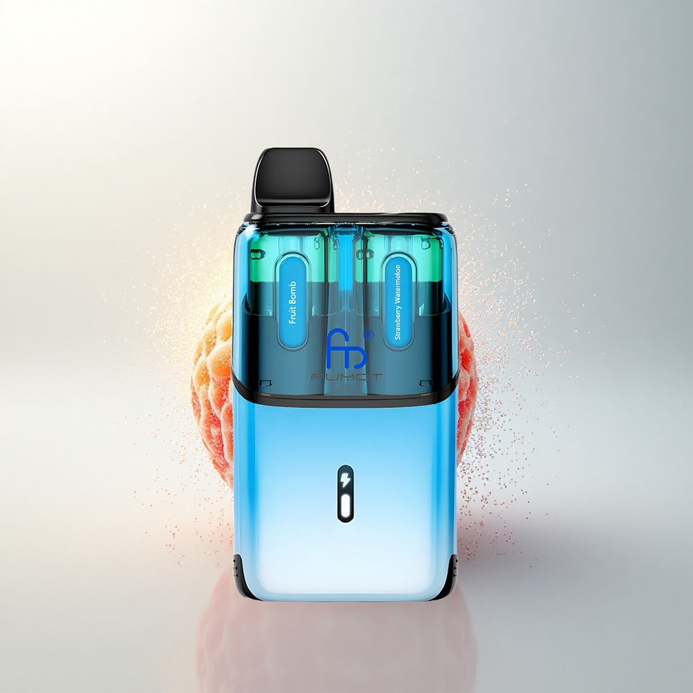 Fumot Ultra T32000 Puffs Gyümölcs Bomba - Eper Dinnye 800mAh Típus-C Mesh