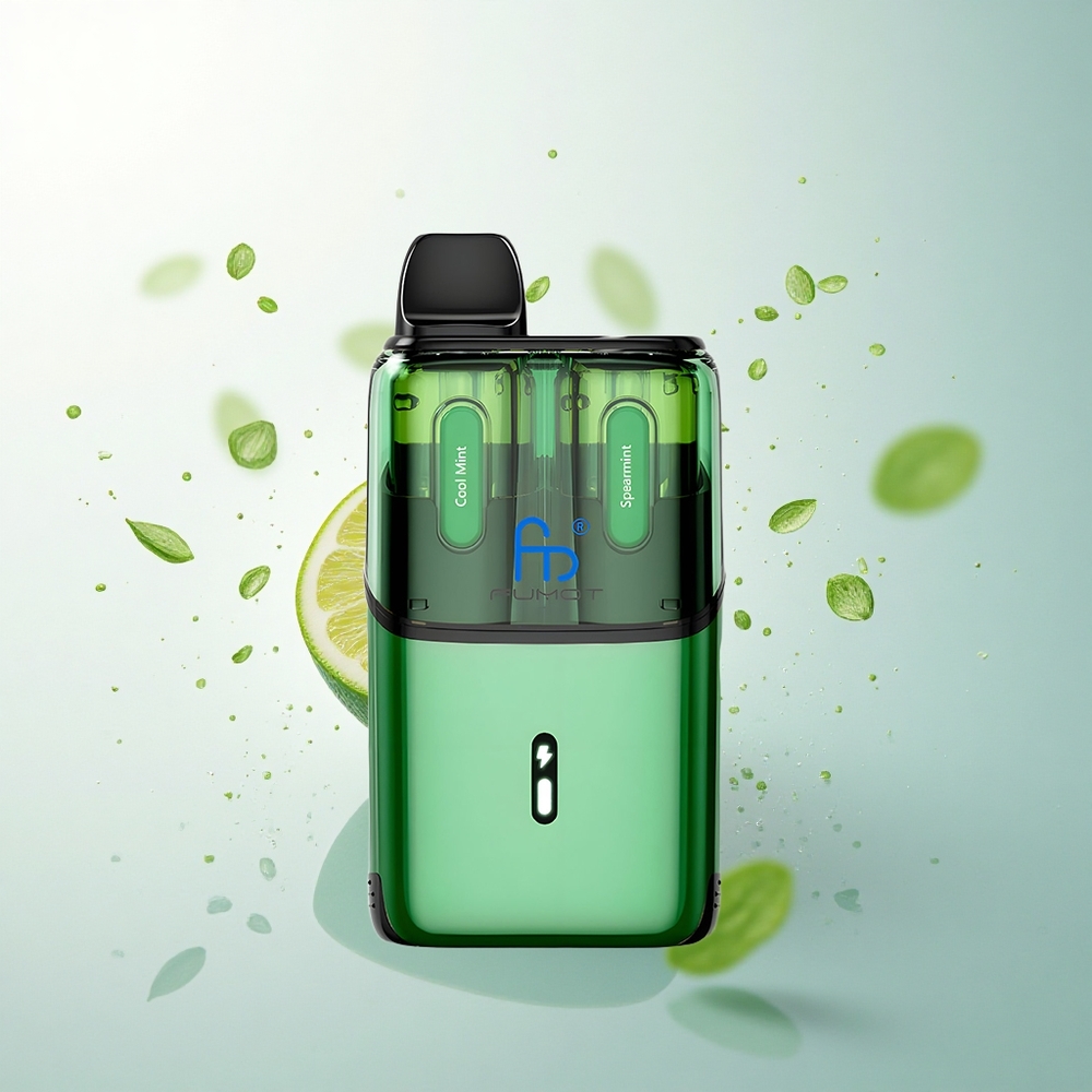 Fumot Ultra T32000 Puffs Hűvös Mentaszósz - Pelyhesmenta - 800mAh Gyorstöltés