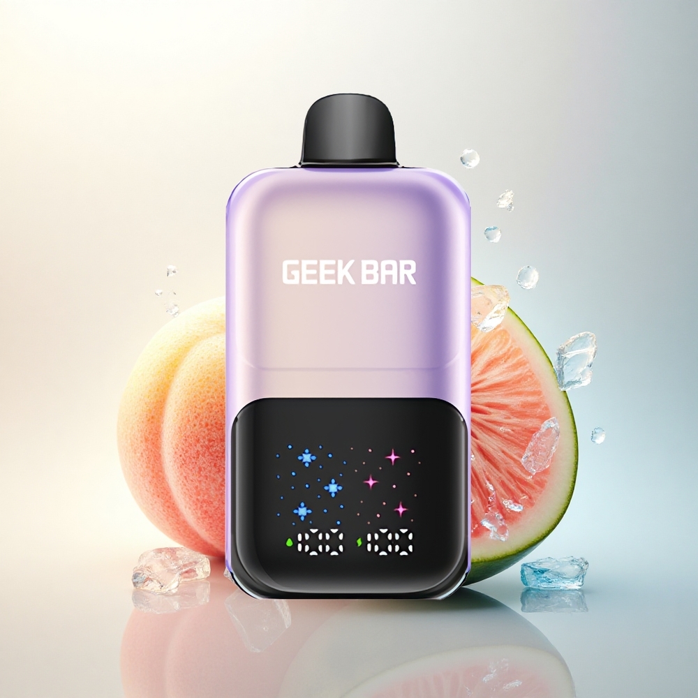 GEEK BAR 2GO 20ml 50000 Puffs Barack Mangó Görögdinnye Jég Dupla Tartály Beállítható Ízek/Hűtés