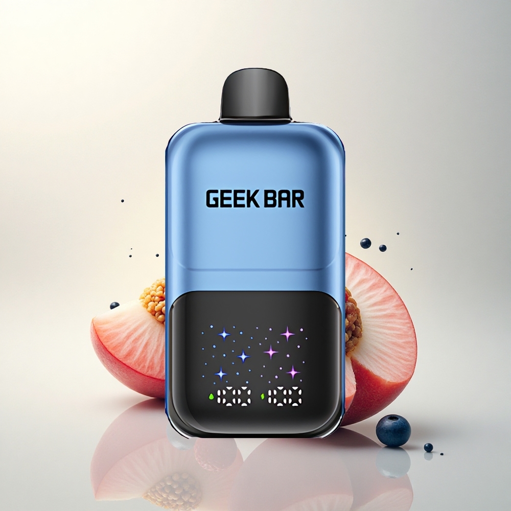 GEEK BAR 2GO 20ml 50000 Puffs Barack és Bogyók Képernyős, Állítható, Dupla Tartály