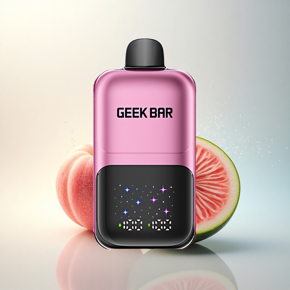 GEEK BAR 2GO 20ml 50000 Puffs Barack és Görögdinnye Interaktív Nagy Kijelző