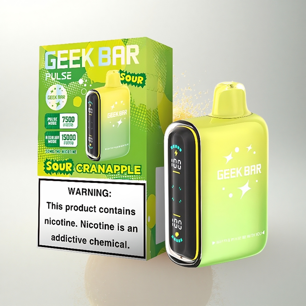GEEK BAR Pulse 15000 Puffs Savanyú Kiadás 16ML 5% Légáramlás