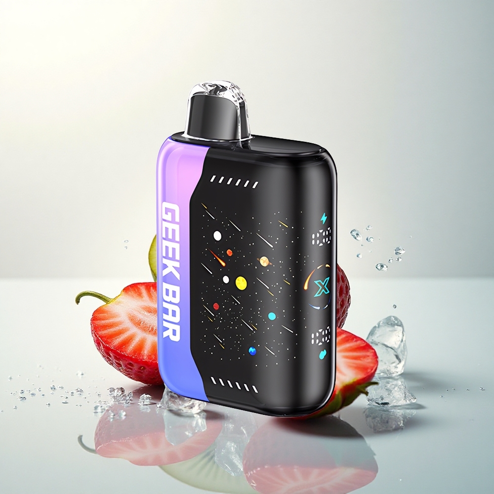 GEEK BAR Pulse X 42K Puffs Meteor Edition Eper-Kivi Jég Power Sync Dual Mesh Coil