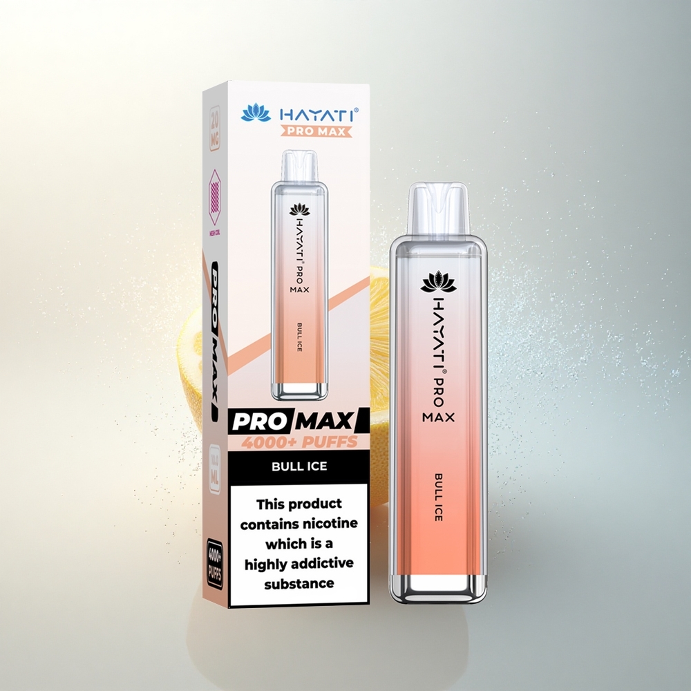 Hayati Pro Max 4000 Puffs Bika Jég Dual Mesh LED