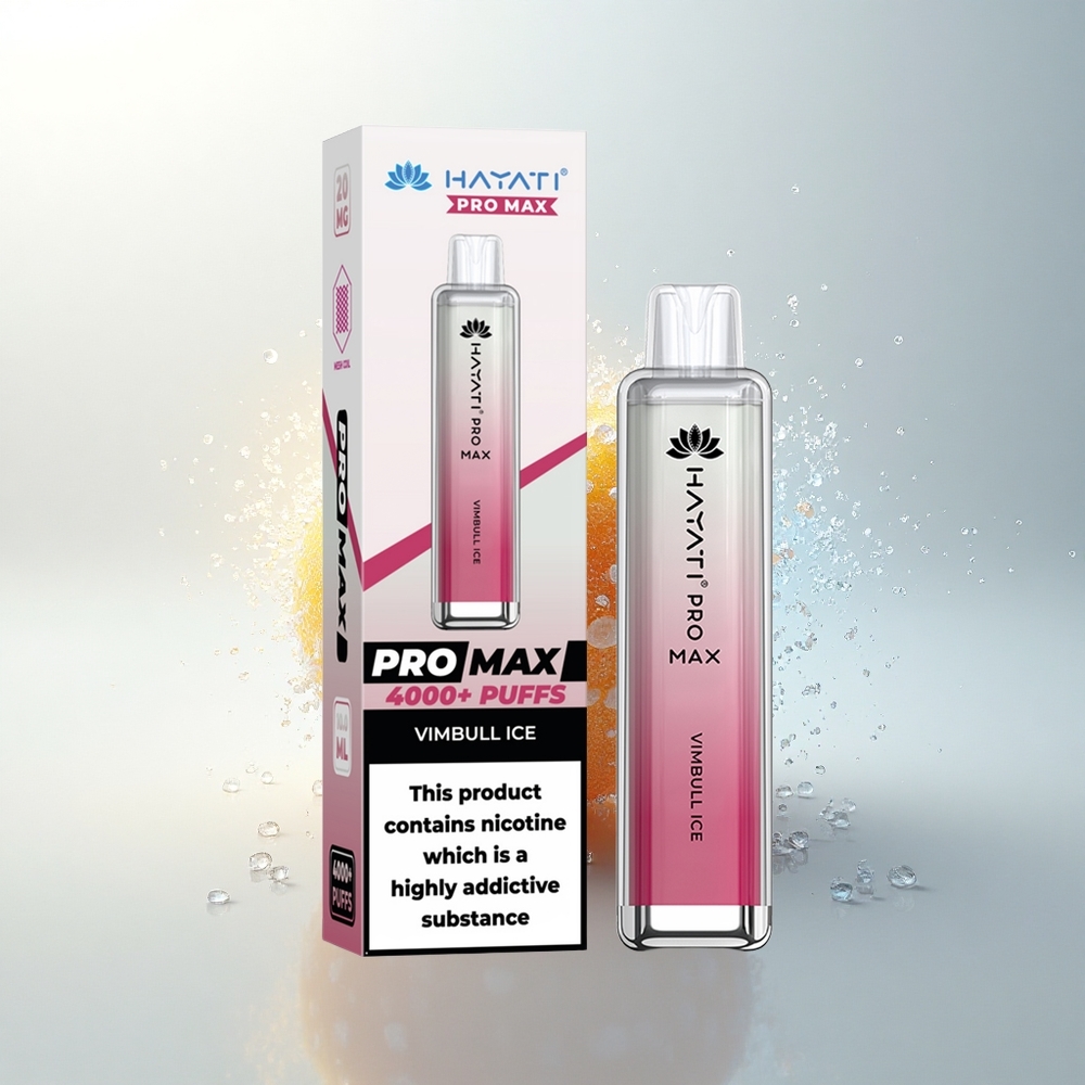 Hayati Pro Max 4000 Puffs Jégvihar Pro Dupla Tekercs Kristály