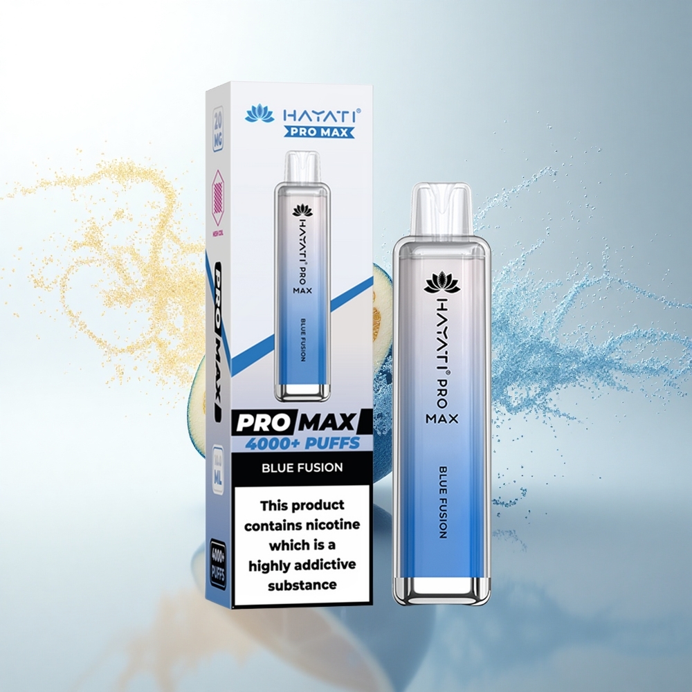 Hayati Pro Max 4000 Puffs Kék Ötvözet Dual Mesh