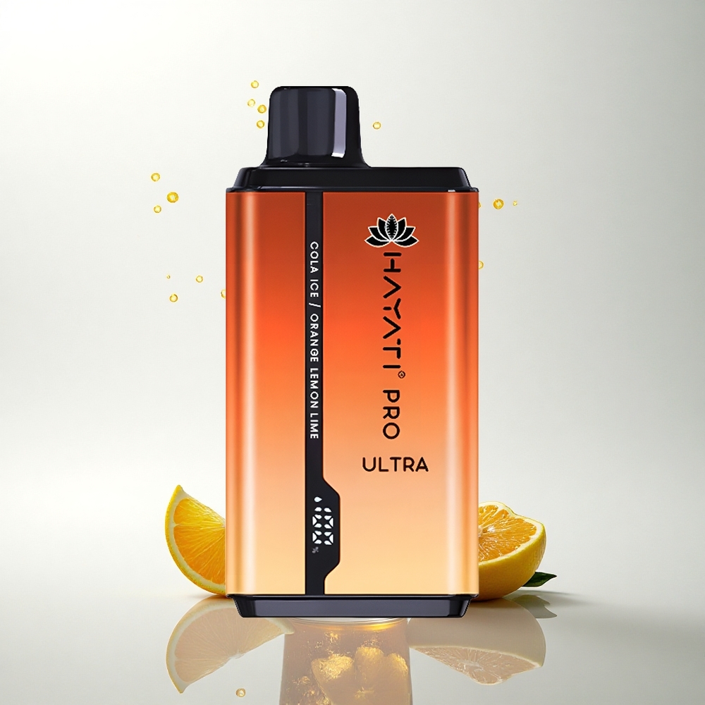 Hayati Pro Ultra 15000 Puffs Cola Jég Narancs Citrom & Lime 15000