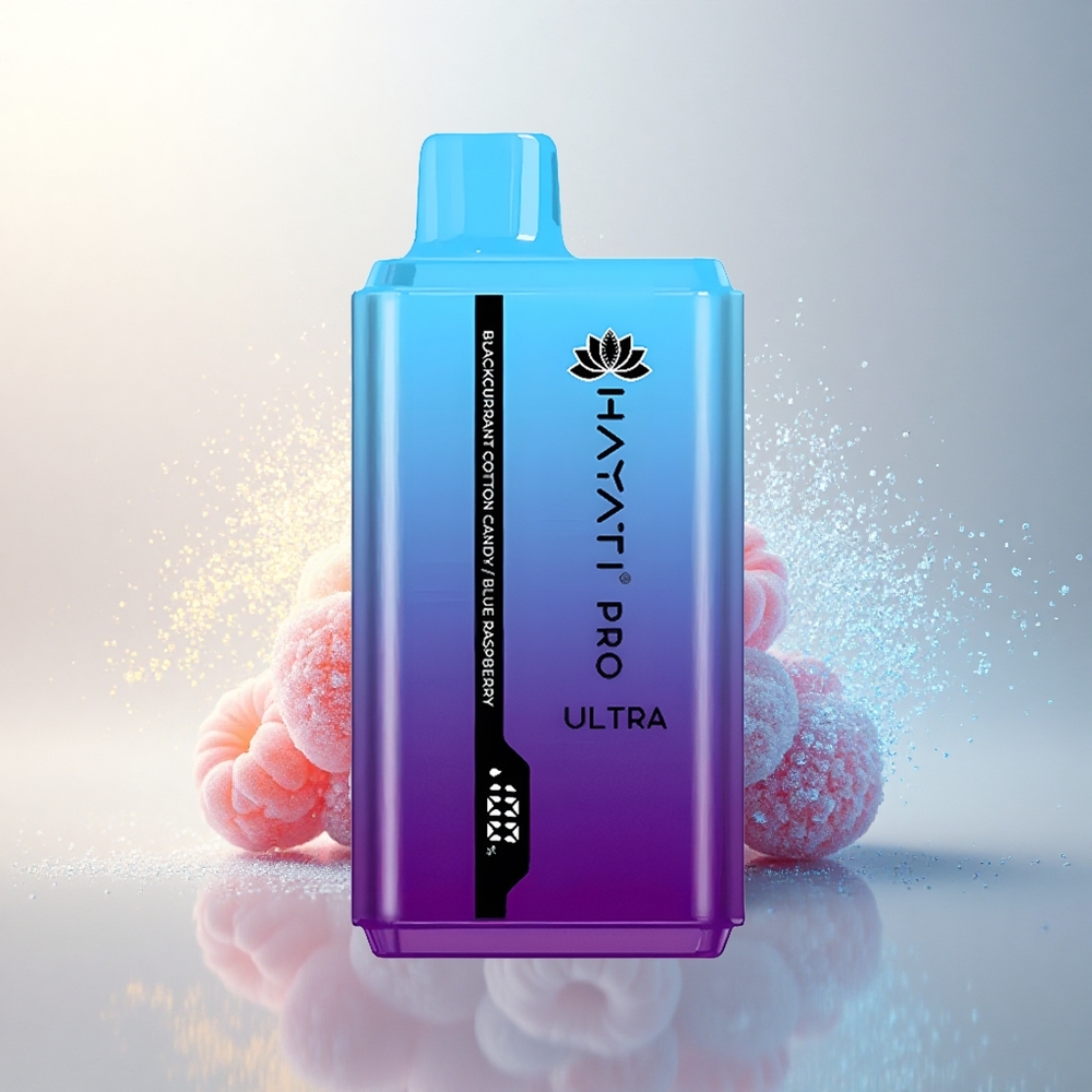 Hayati Pro Ultra 15000 Puffs Feketeribizli Vattacukor Kék Málna 850mAh 24ml