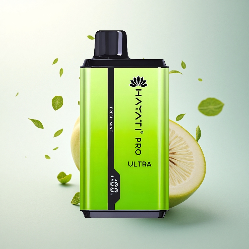 Hayati Pro Ultra 15000 Puffs Friss Mentás 15000 Puff 850mAh