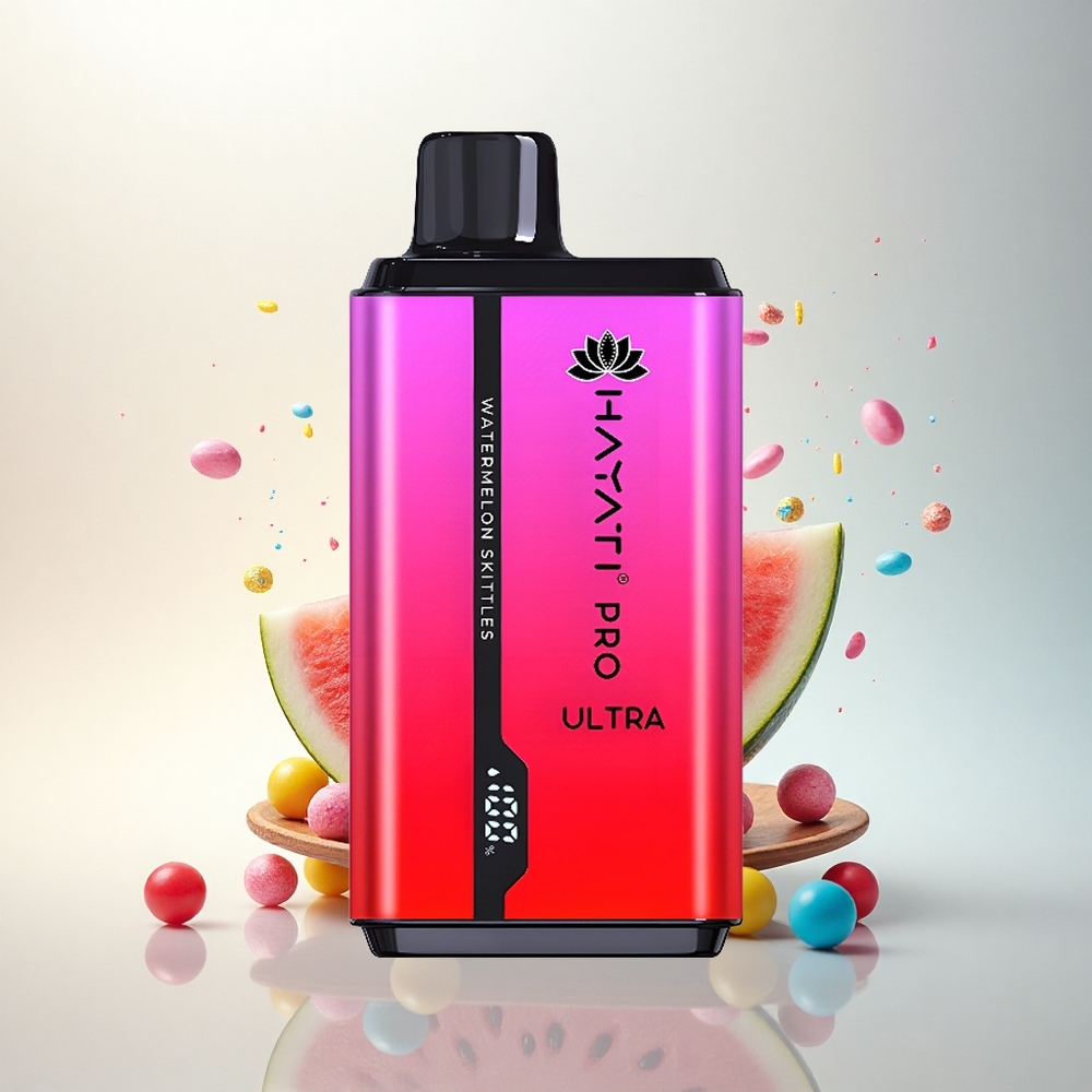 Hayati Pro Ultra 15000 Puffs Görögdinnye Skittles 850mAh 2 12ml