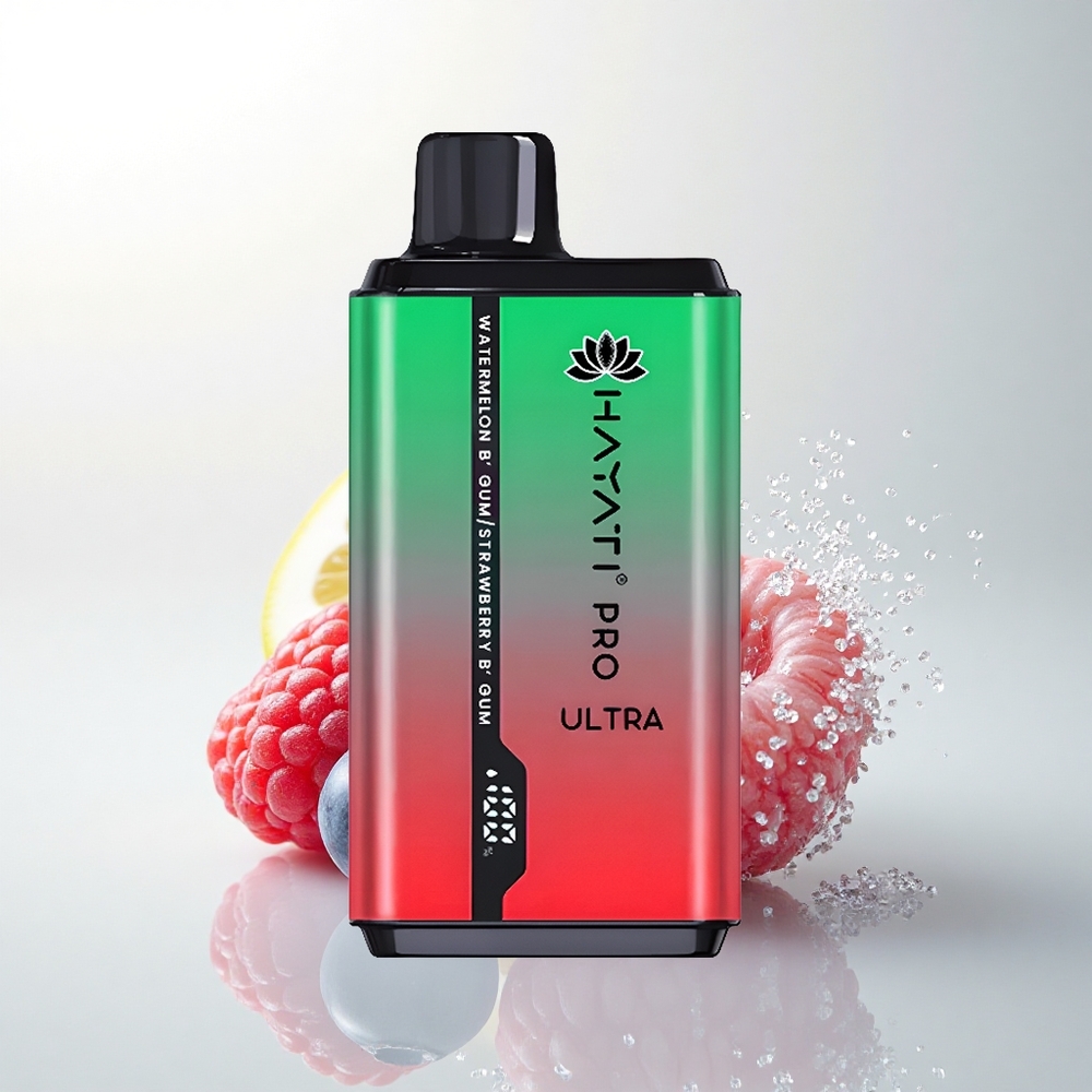 Hayati Pro Ultra 15000 Puffs Áfonya Málna Cseresznye Citrom és Áfonya 850mAh 24ml 2%