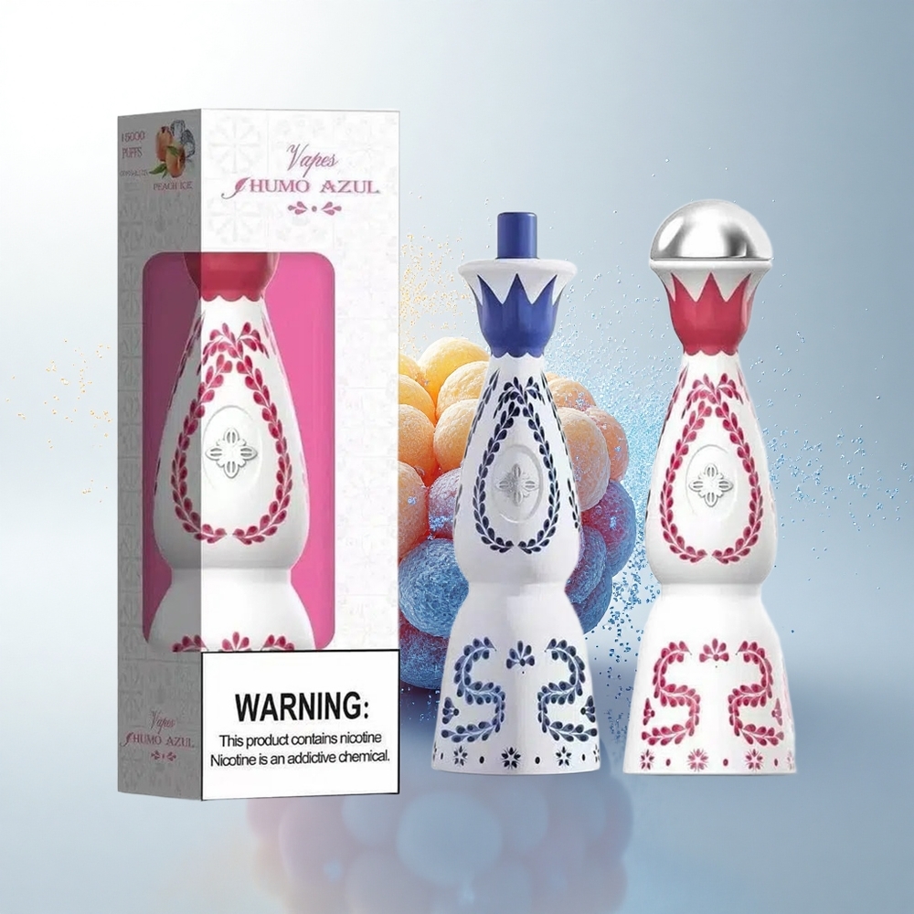 Humo Azul 15000 Puffs Kék Málna Medve 20mL 5% 500mAh