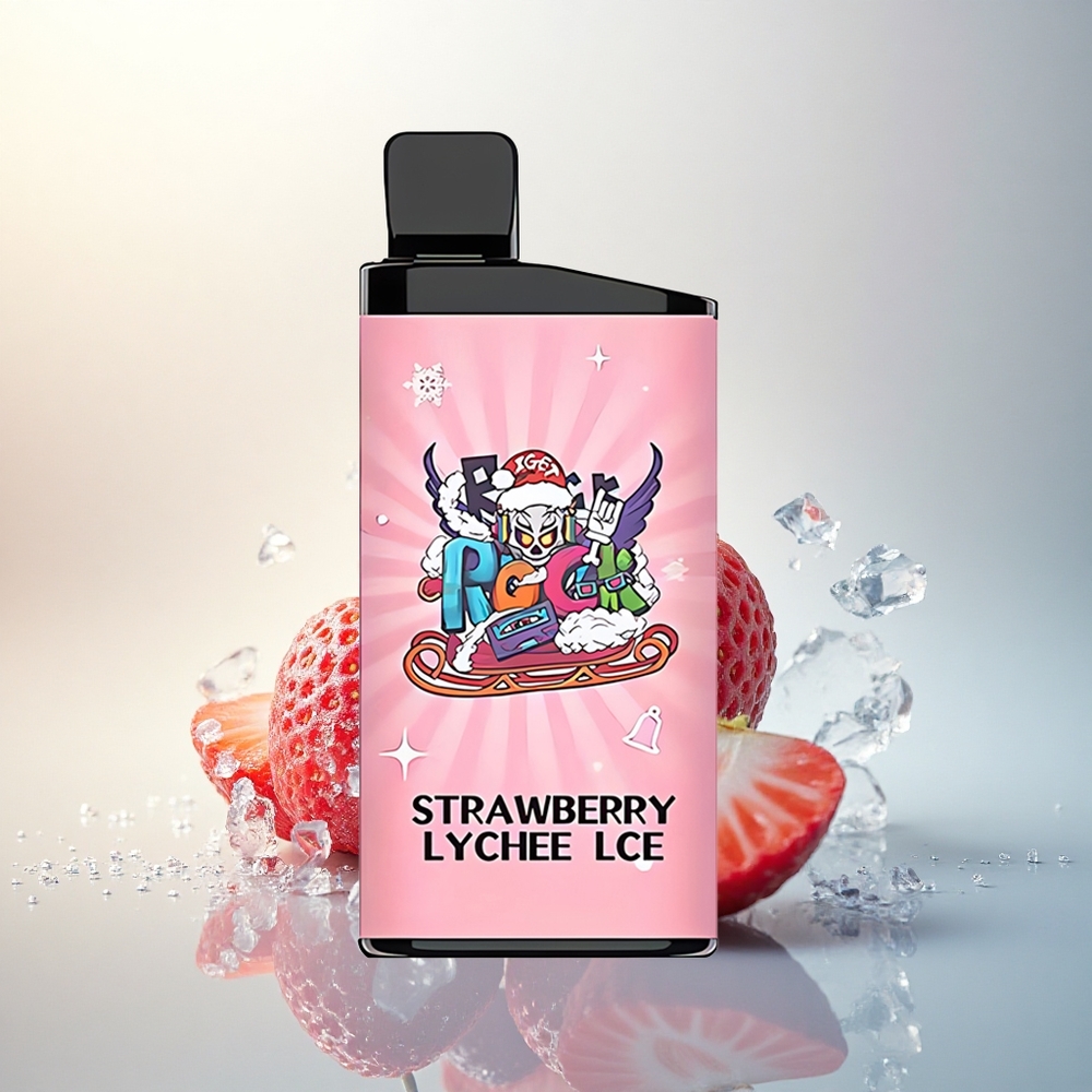 IGET Bar 3500 Puffs Eper Licsi Jég 1400 mAh Mesh