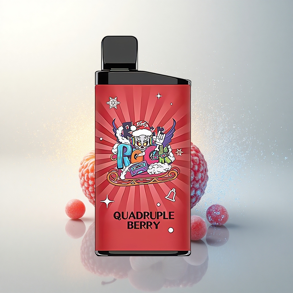 IGET Bar 3500 Puffs Négyszeres Bogyó 1400 mAh Mesh