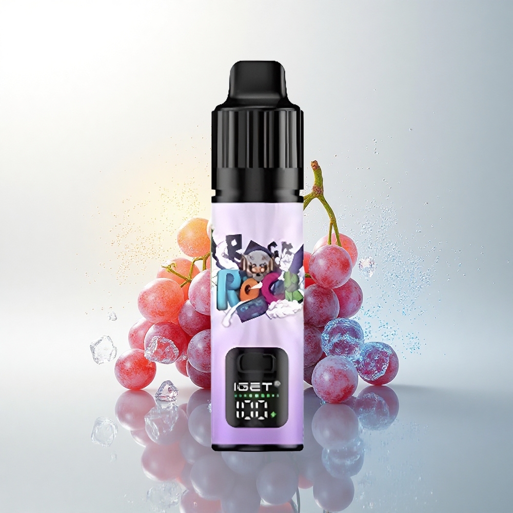 IGET BAR PLUS S3 POD 10000 Puffs Szőlő Jég 5% 18ml Mesh
