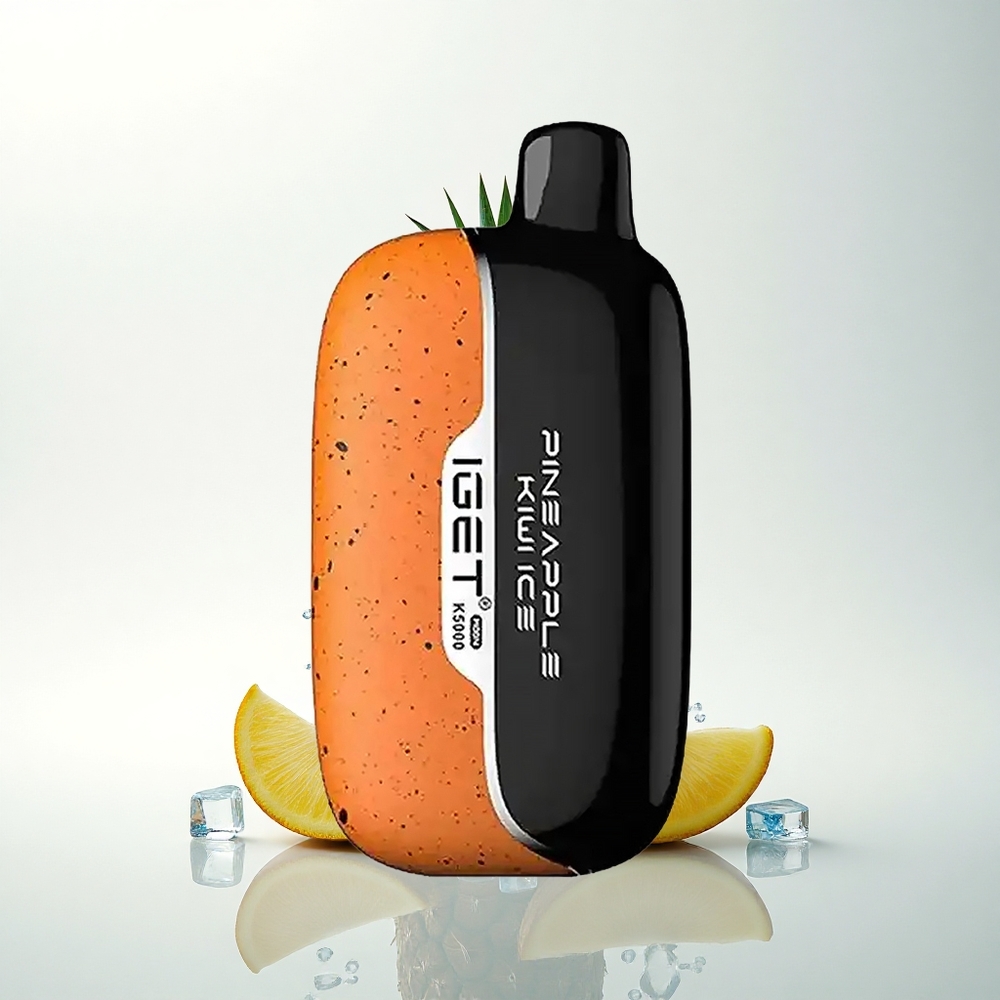 IGET Moon K5000 Puffs Ananász-Kivi Jég 5000 Puff 1.35 Ohm Mesh