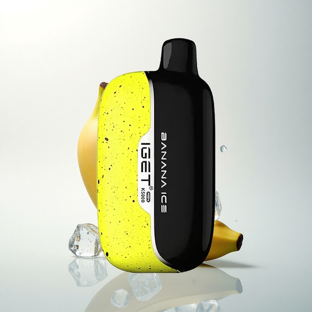 IGET Moon K5000 Puffs Banana Jég PC 1.35 Ohm