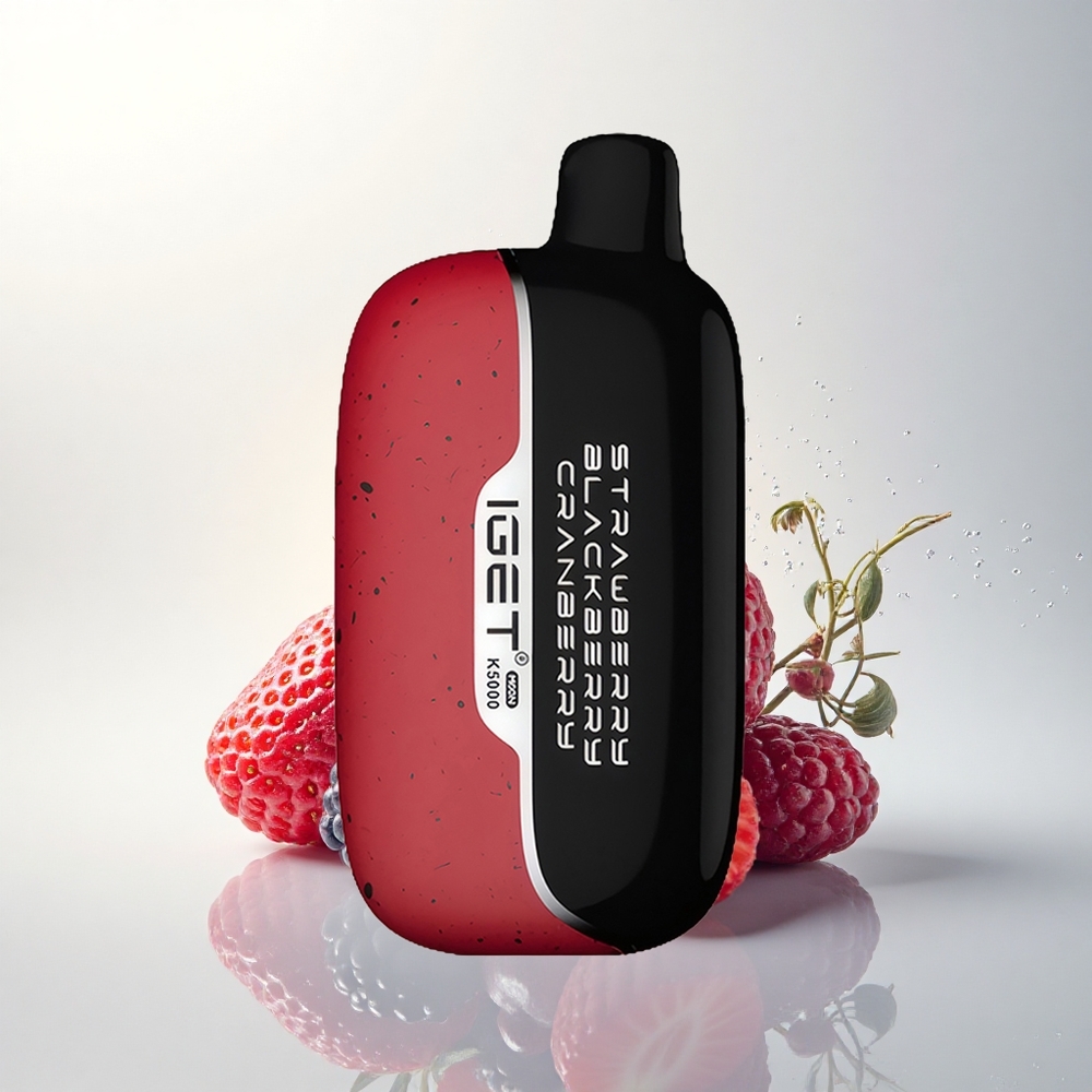 IGET Moon K5000 Puffs Eper Feketeribizli Áfonya 5000 Puff PC Mesh