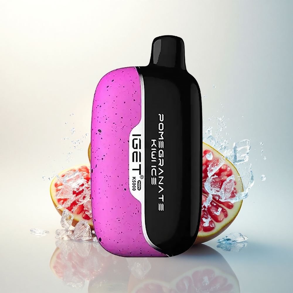IGET Moon K5000 Puffs Gránátalma Kivi Jég PC Mesh 1.35 Ohm