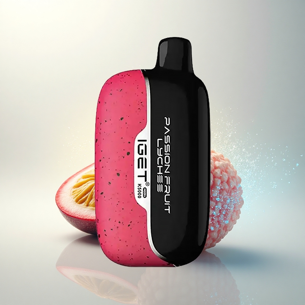 IGET Moon K5000 Puffs Passiós Gyümölcs Licsi PC Mesh 1.35 Ohm