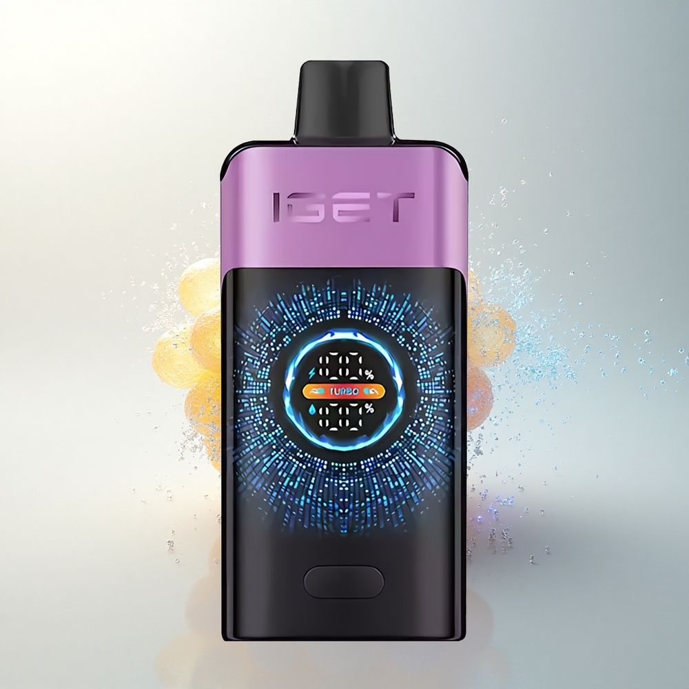 IGET ONE 12000 Puffs Szőlős IGET KÉTSZERES HÁLÓS KÉPERNYŐS
