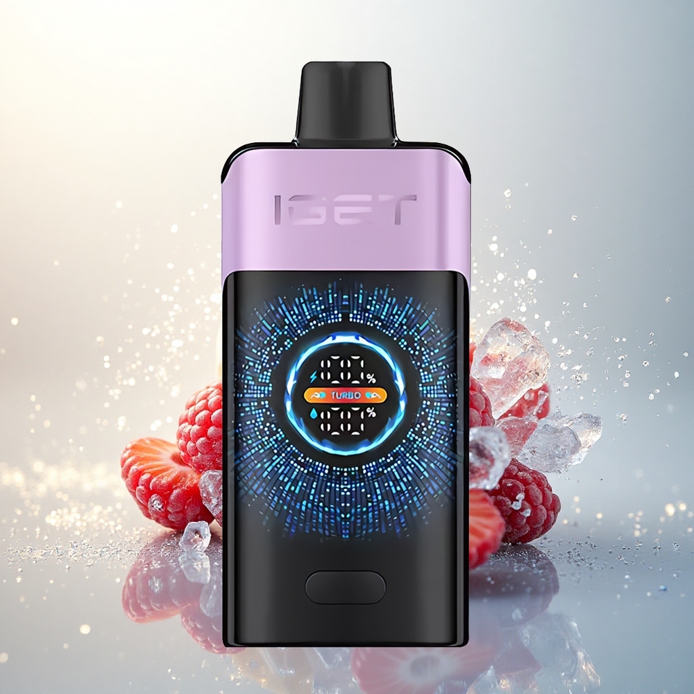 IGET ONE 12000 Puffs Vegyes Bogyós Jég 2700 mAh Kettős Hálós Tekercs