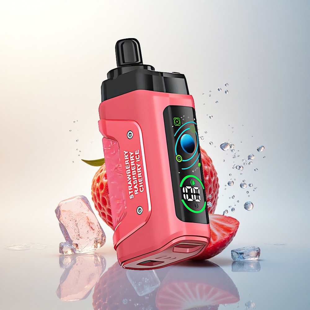 Razz Bar 45000 Puffs Eper-Cseresznye Jég Mesh Típus-C