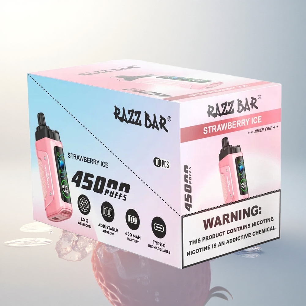 Razz Bar 45000 Puffs Eperjég Type-C Mesh