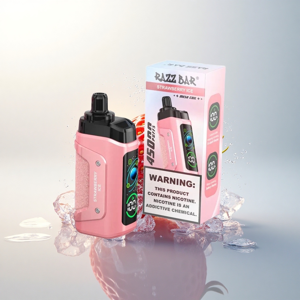 Razz Bar 45000 Puffs Eperjég Type-C Mesh
