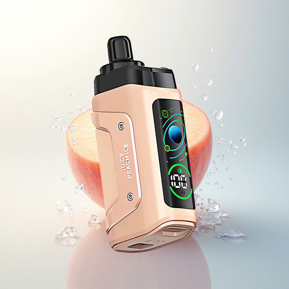 Razz Bar 45000 Puffs Narancssárga Barack Jég Mesh Coil Type-C