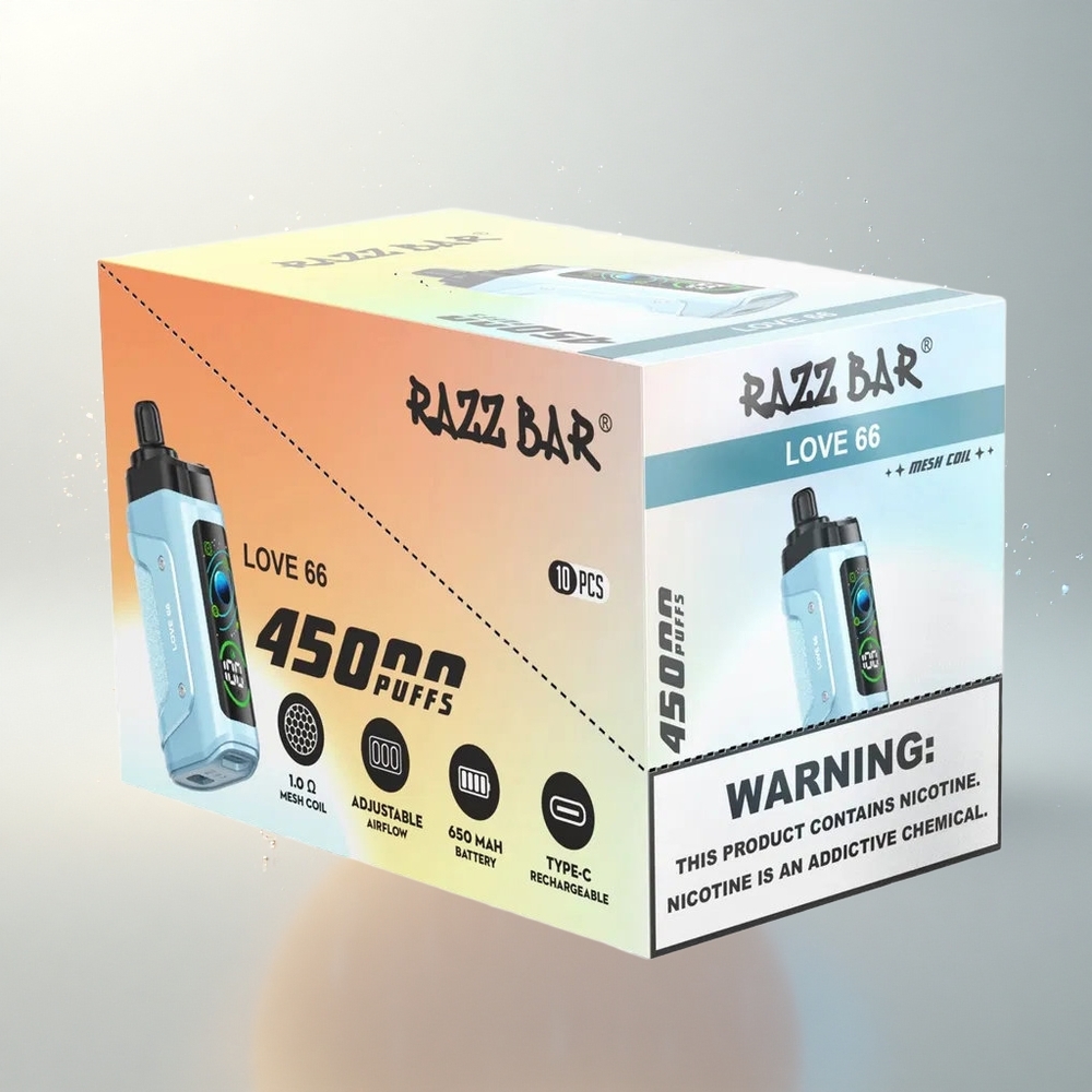 Razz Bar 45000 Puffs Szeretet 66 Típus-C Mesh